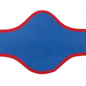 PRO OVAL - BLUE / RED TRIM